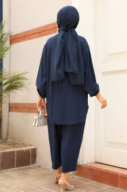 Modest Navy Blue Dual Suit 14230L - 4