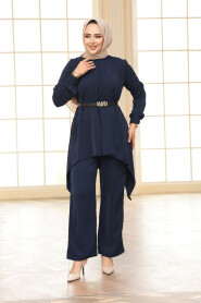 Modest Navy Blue Dual Suit 20253L - 3