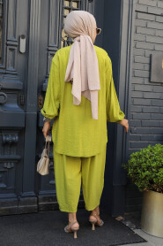 Modest Oil Green Dual Suit 14230YY - 3