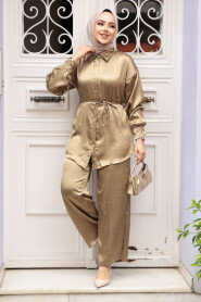 Modest Oil Green Dual Suit 4016YY 