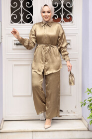 Modest Oil Green Dual Suit 4016YY - 2