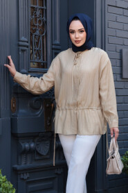 Modest Oil Green Top 32358YY - 2