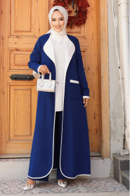 Modest Parliament Blue Triple Suit 40215PM - 1