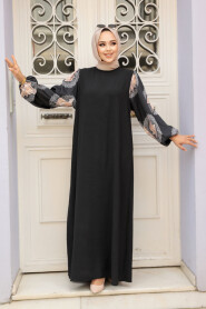 Modest Patterned Long Sleeve 76851DSN3 - 2