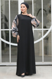 Modest Patterned Long Sleeve 76851DSN4 - 2
