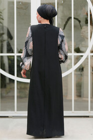 Modest Patterned Long Sleeve 76851DSN4 - 3
