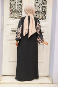 Modest Patterned Long Sleeve 76851DSN5 - 2