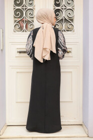 Modest Patterned Long Sleeve 76851DSN6 - 3