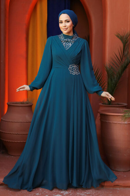 blue green plus size dress Modest Petrol 25882PY wide fit boots sale: 30MAXI December 2025 AUUK Short Laine Tie Front SIZE:12P