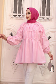 Modest Pink Top 101033P - 1