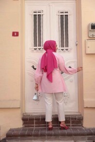 Modest Pink Top 101042P - 4