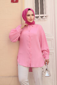 Modest Pink Tunic 101024P - 1
