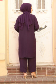 Modest Plum Color Dual Suit 65876MU - 3