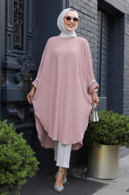 Modest Powder Pink Top 170015PD 