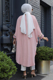 Modest Powder Pink Top 170015PD - 3