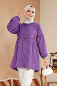Modest Purple Top 40603MOR - 2