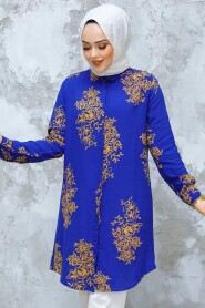 Modest Sax Blue Tunic 11720SX - 2