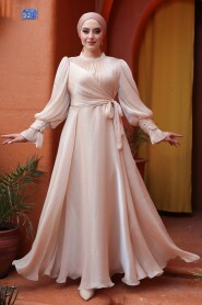Modest Skin Evening Dress 48051TEN - 3