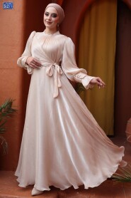 Modest Skin Evening Dress 48051TEN - 5