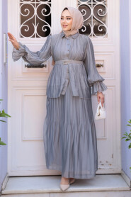 Modest Smoke Color Dual Suit 4478FU - 1