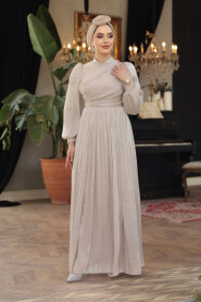 Modest Stone Evening Gown 44081TAS - 2
