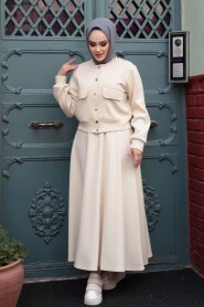 Modest Stone Skirt Dual Suit 12261TAS - 2