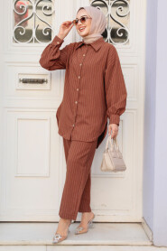 Modest Sunuff Colored Dual Suit 2893TB - 1