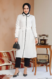 Modest White Tunic 10177B 