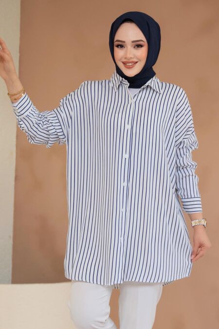 Modest White Tunic 20417B - NEVA STYLE
