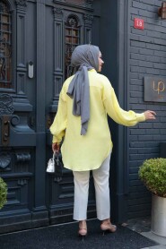 Modest Yellow Tunic 101024SR - 3