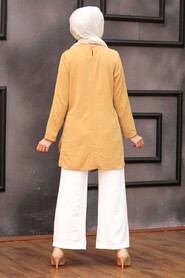 Mustard Hijab Dual Suit 3039HR - 2
