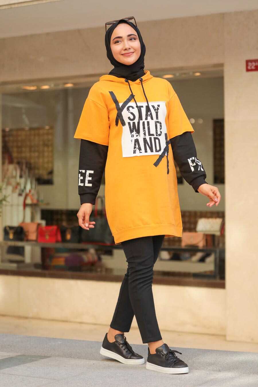 sweatshirt style hijab