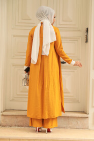 Mustard Hijab Triple Suit 5223HR - 4