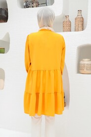 Mustard Hijab Tunic 2588HR - 3