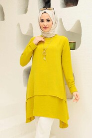  Acidic Yellow Women Tunic 14950AS - 1