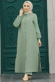  Almond Green High Quality Dual Suit 5919CY - 1