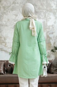  Almond Green High Quality Shirt 11251CY - 4