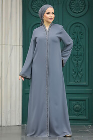  Anthracite Abaya For Women 20070ANT - 2