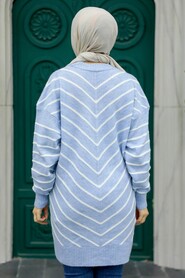  Baby Blue High Quality Knitwear Jumper 81861BM - 2