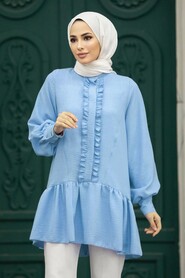  Baby Bue Hijab For Women Tunic 5898BM - NEVA STYLE