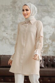  Beige High Quality Shirt 11251BEJ - 2