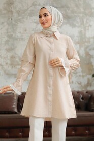  Beige High Quality Shirt 11251BEJ - 1