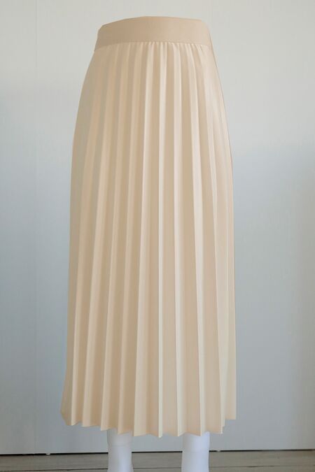  Beige Hijab For Women Skirt 35151BEJ - NEVA STYLE