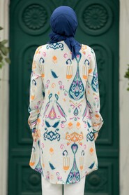  Beige Hijab For Women Tunic 11622BEJ - 3