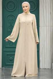  Beige Hijab For Women Turkish Abaya 20030BEJ - 2