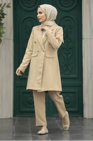  Beige Modest Dual Suit 5851BEJ - 2