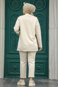  Beige Modest Dual Suit 70831BEJ - 3