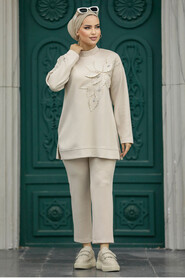  Beige Modest Dual Suit 70831BEJ - 1