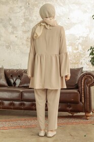  Beige Muslim Dual Suit 6250BEJ - 3