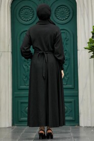  Beige Muslim Long Dress Style 5858BEJ - 2